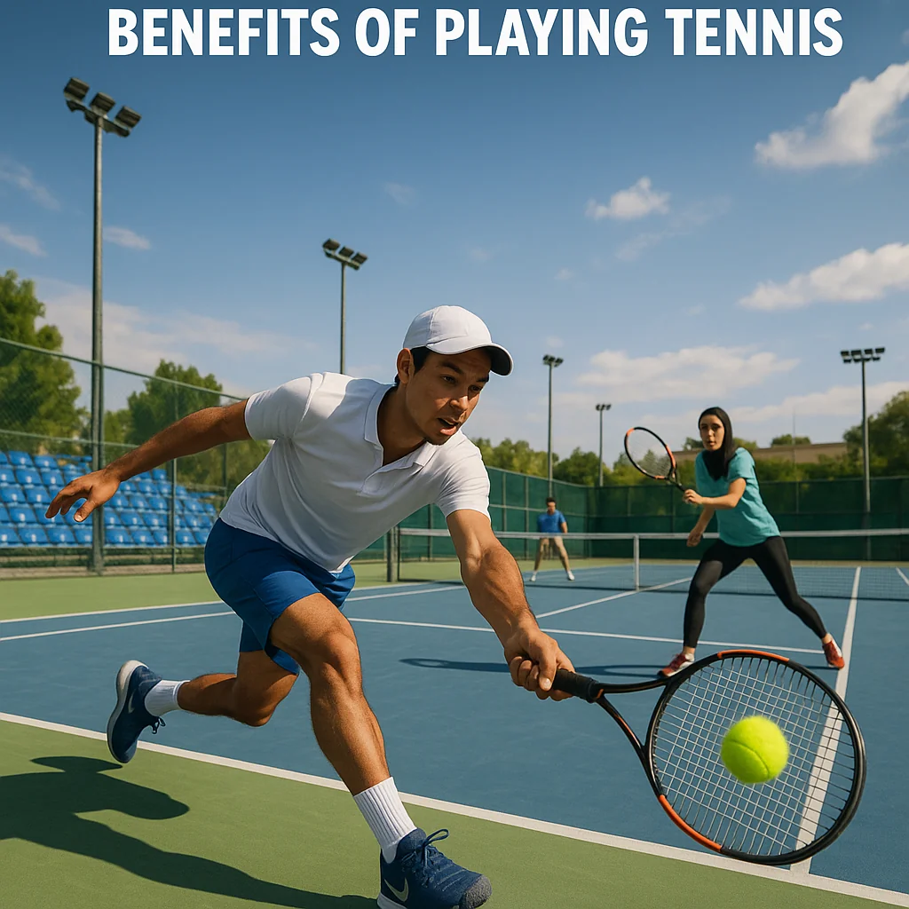 راهنمای کامل تنیس در ایران: مزایای ورزش تنیس